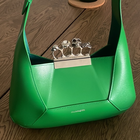 SOLD NWT McQueen  Jewelled Hobo leather shoulder bag - Picture 7 of 7